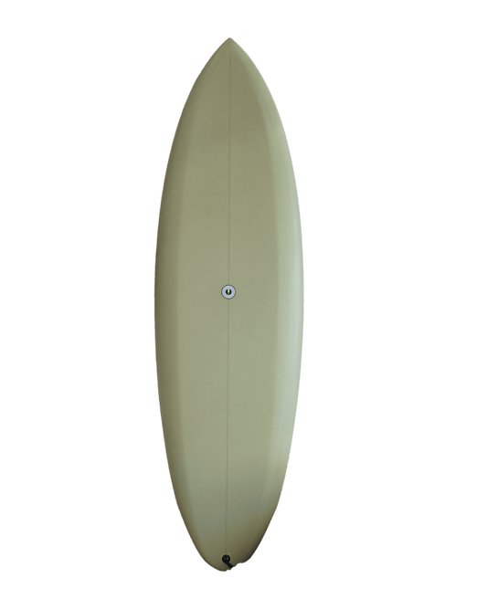 TWINSMAN 5'6 EARTHY GREEN ROUND TAIL