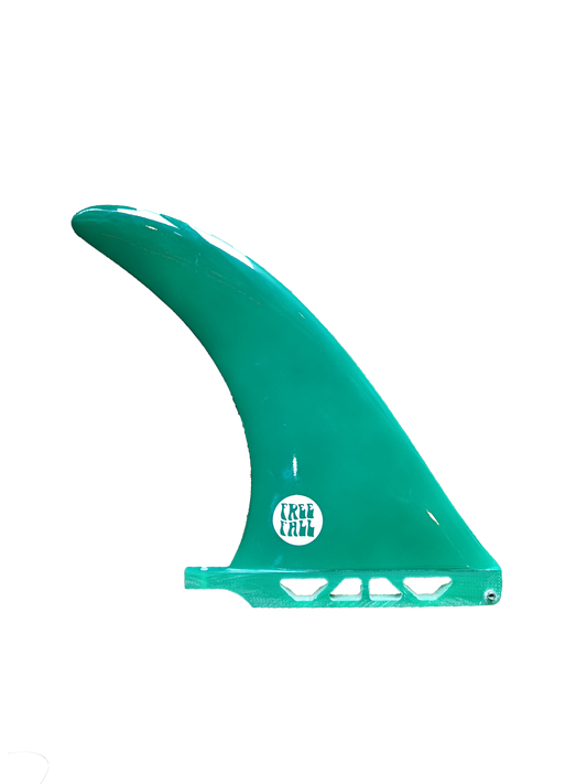 SINGLE FIN 9" GLOSSY GREEN