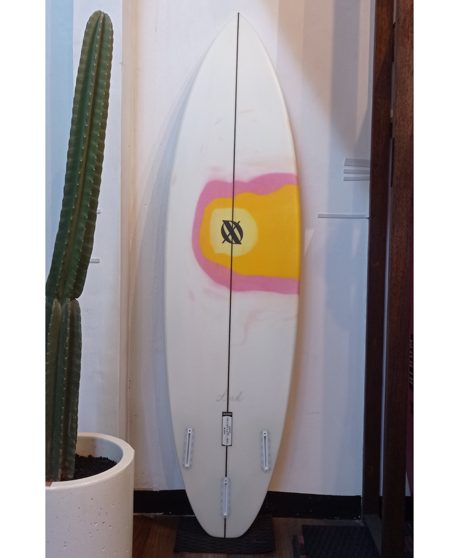 6'0 XOCOCO AURORA PINK ABSTRACT