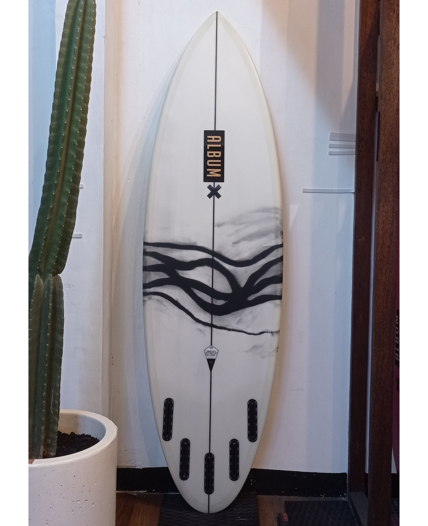 5'9 ALBUM VBSM ROUND CREAM ABSTRACT
