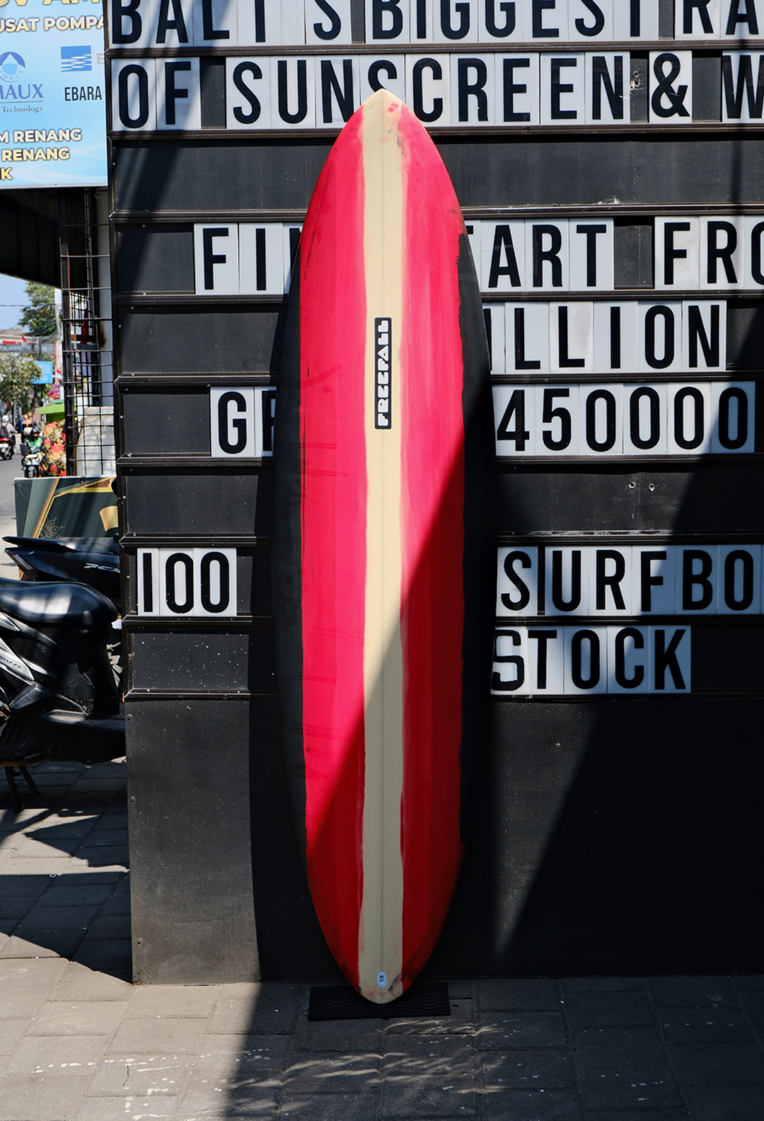 6'10 PADDLE POP BAD FISH ABSTRACT