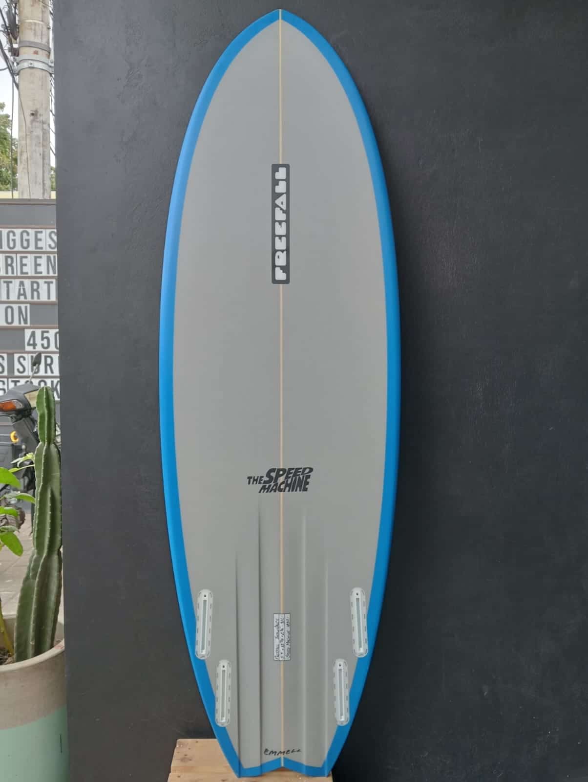 5'6 SPEED MACHINE GREY DARK BLUE OCEAN RAIL