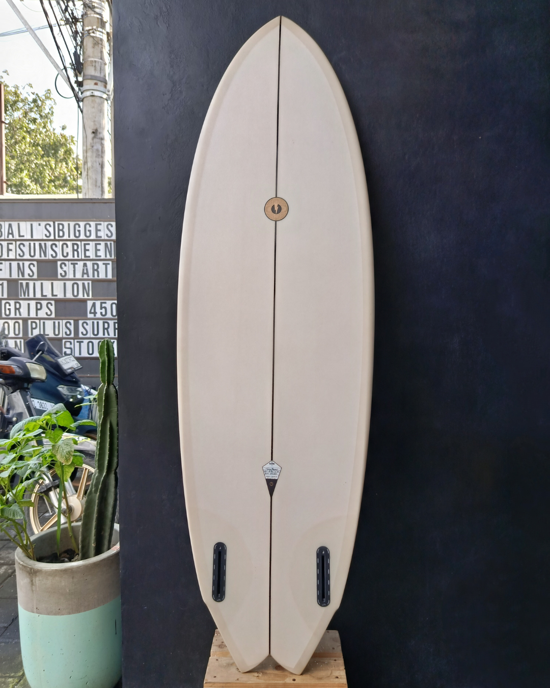 5'8 TWINSMAN BONE WHITE