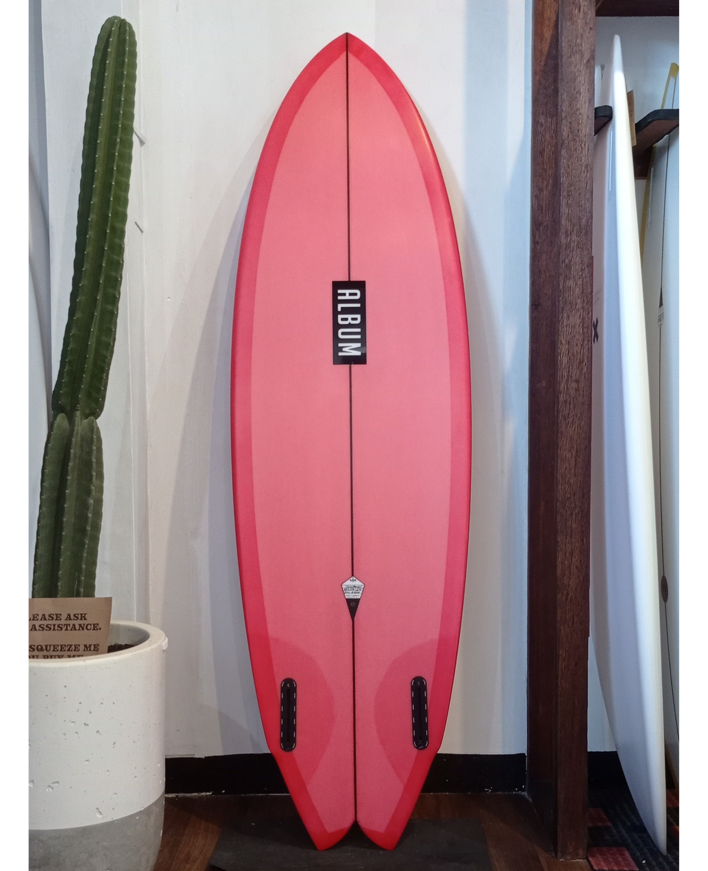 5'9 TWINSMAN SINGLE TINT PINK