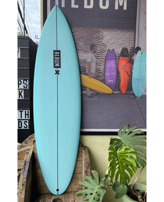 6'2 BOM DIA ROUND PINTAIL SEAFOAM TINT