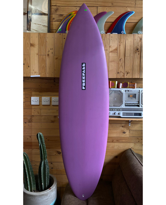 6'0 COSMIC TWIN WHITE PURPLE RESINT TINT