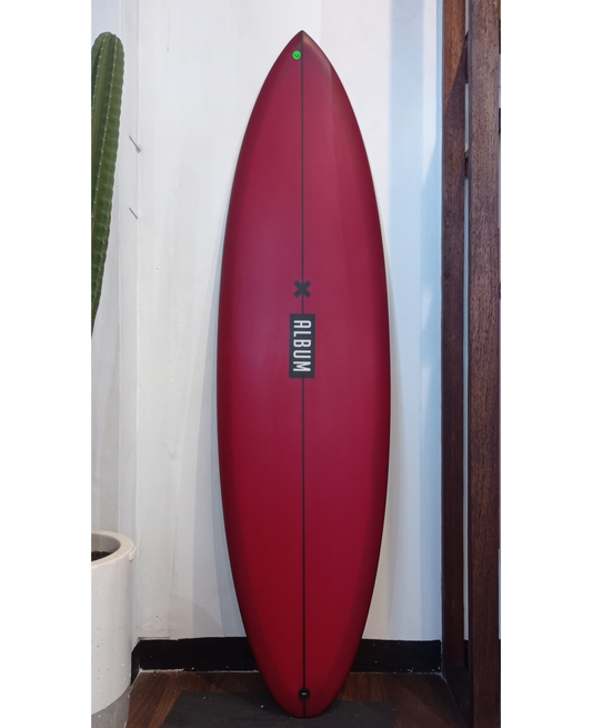 5'10 BOMDIA PINTAIL MAROON TINT