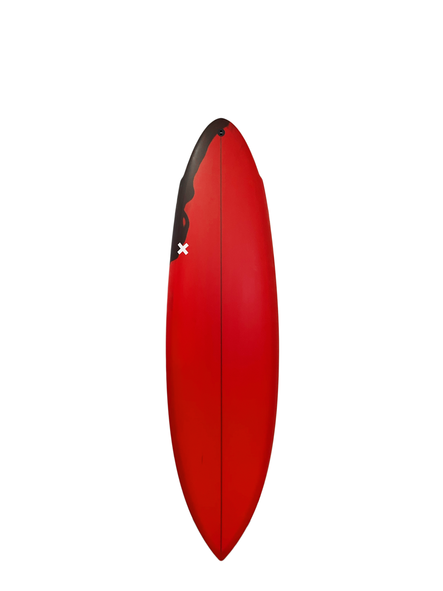 6'2 WARP TWIN RED BLACK ABSTRACT