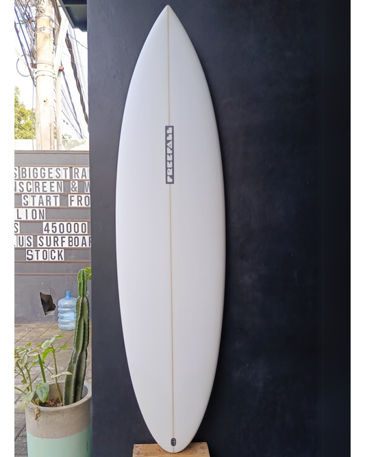 6'6 COSMIC TWIN WHITE CLEAR