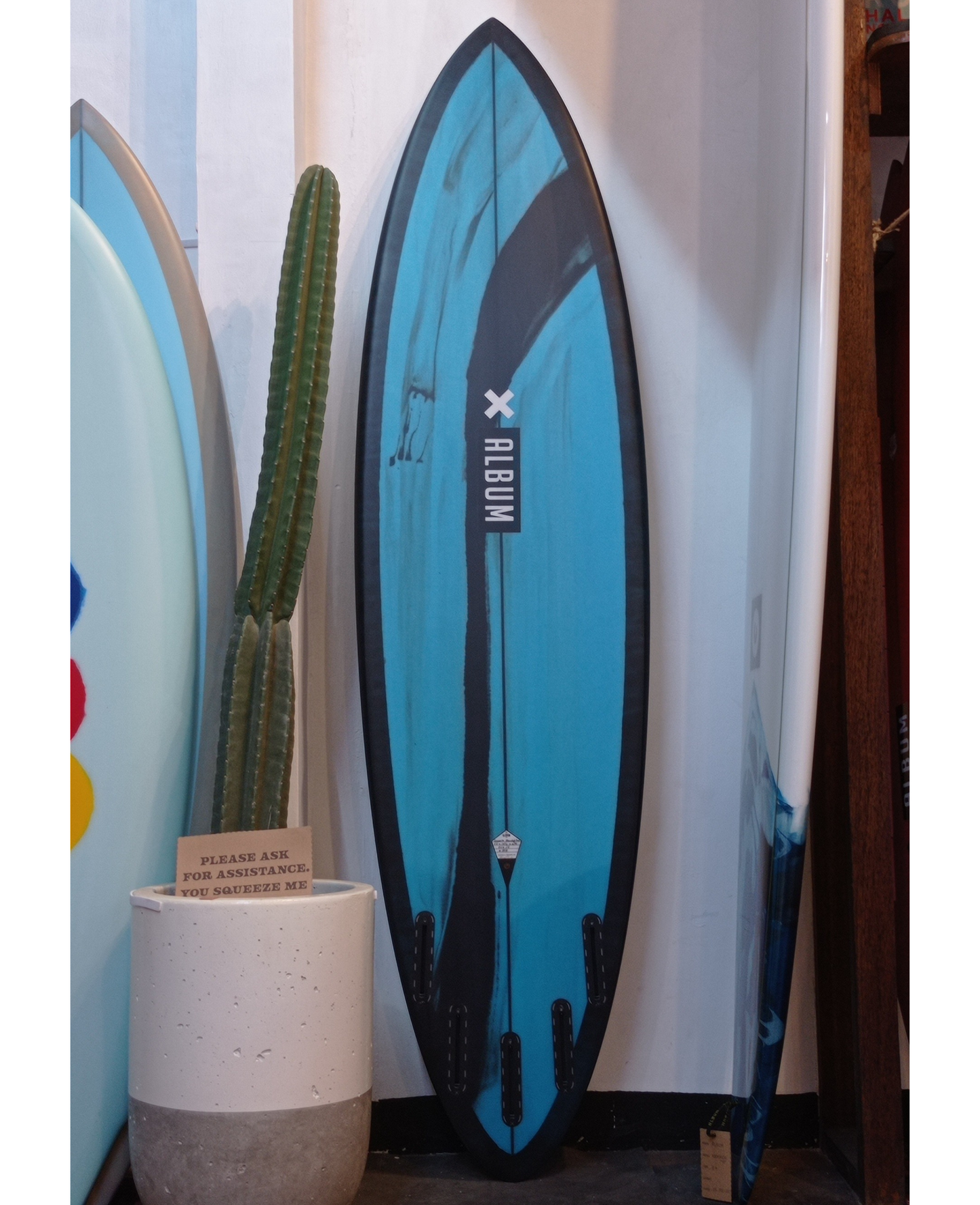 6'6 INSANITY PIN BLUE BLACK STRIPE