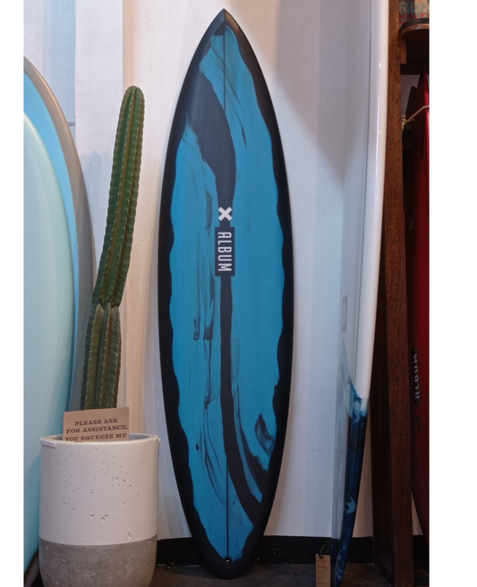 6'6 INSANITY PIN BLUE BLACK STRIPE