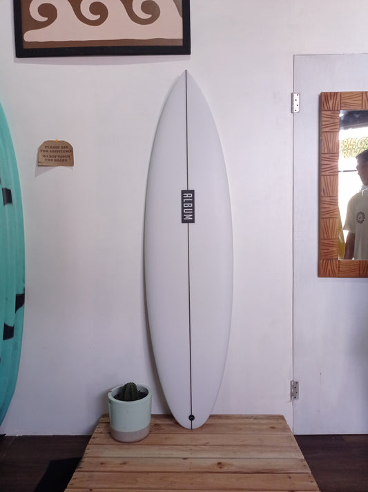 6'2 BOM DIA PINTAIL CLEAR