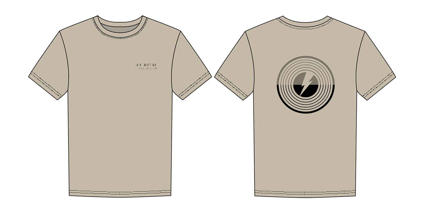 T-SHIRT ALBUM SCRIPT TEE