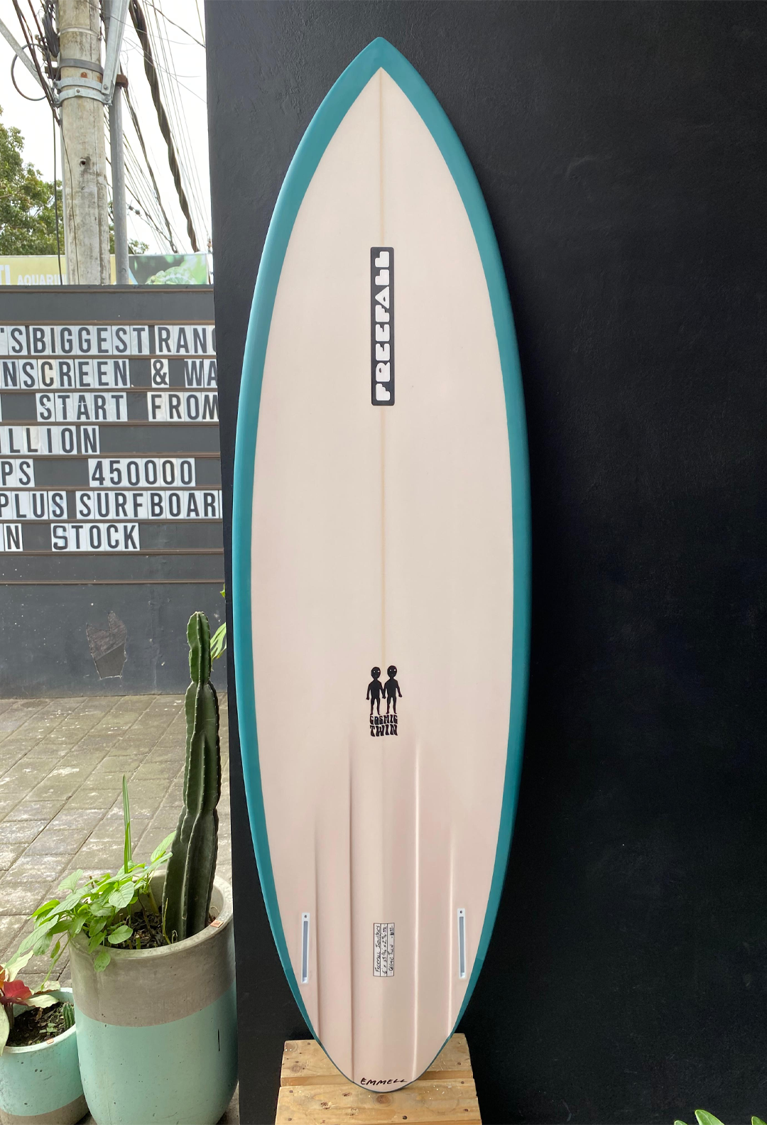 6'0 COSMIC TWIN COBALT BLUE WITH CHANNEL