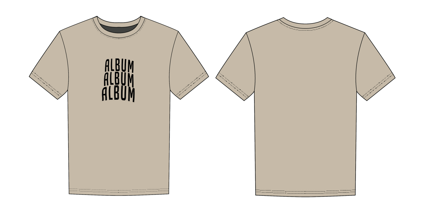 T-SHIRT ALBUM STACK TEE