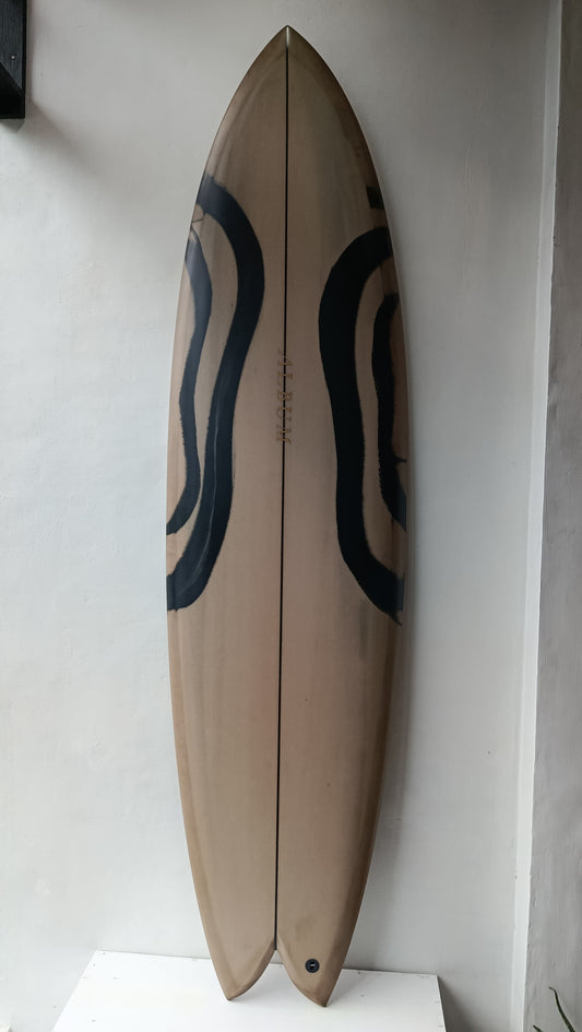 6'8 VESPER MOCHA ABSTRACT