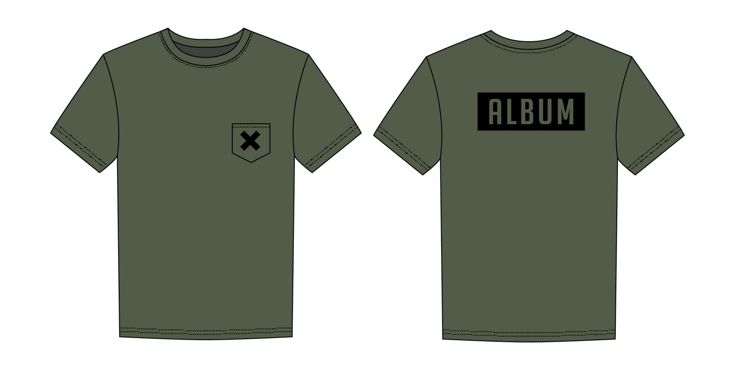 T-SHIRT ALBUM X POCKET TEE