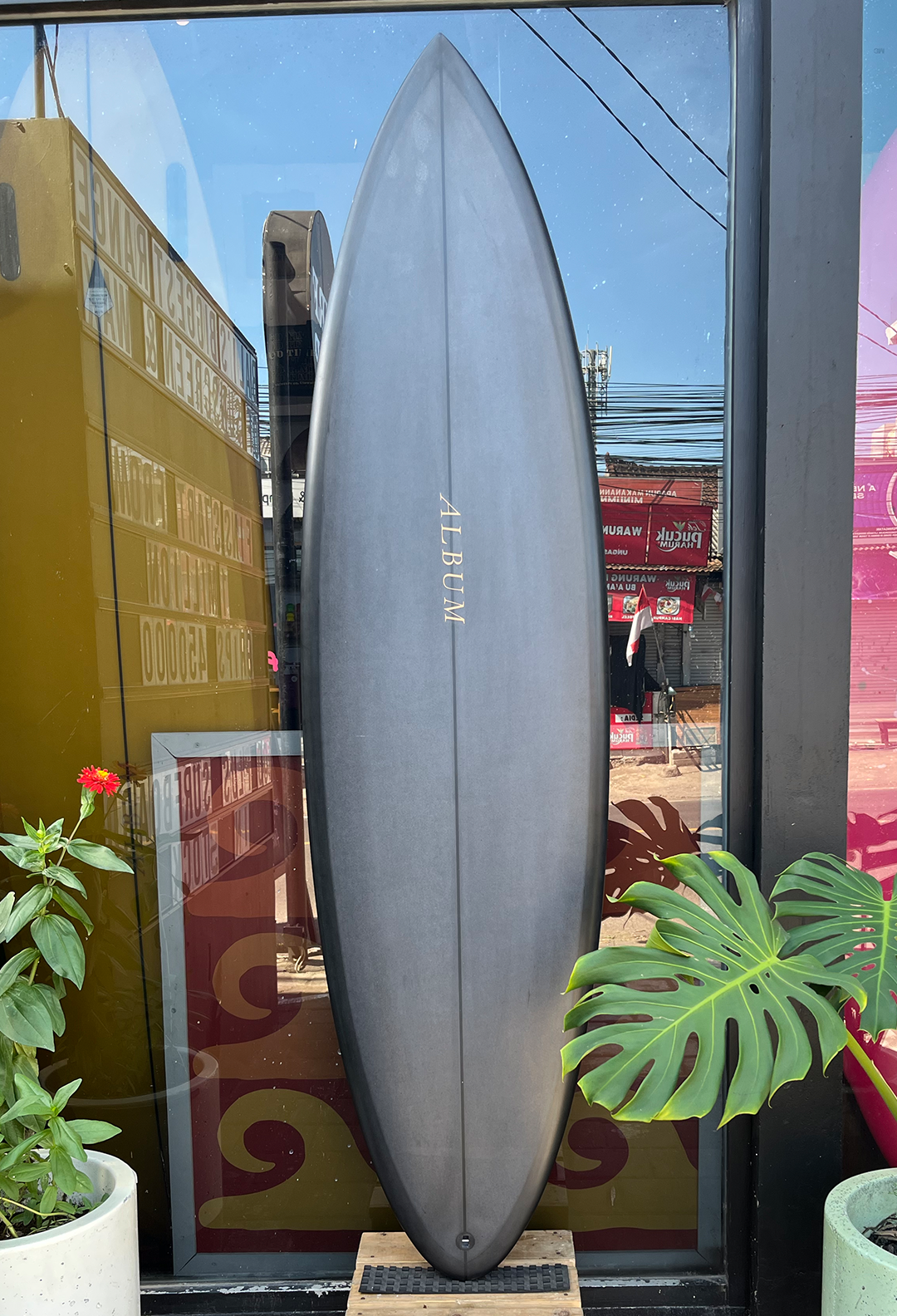 6'2 VBSM ROUND TAIL GUN METAL GRAY