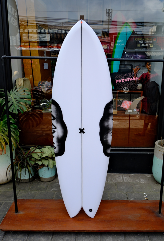 5'4 VEEBEE CLEAR ABSTRACT