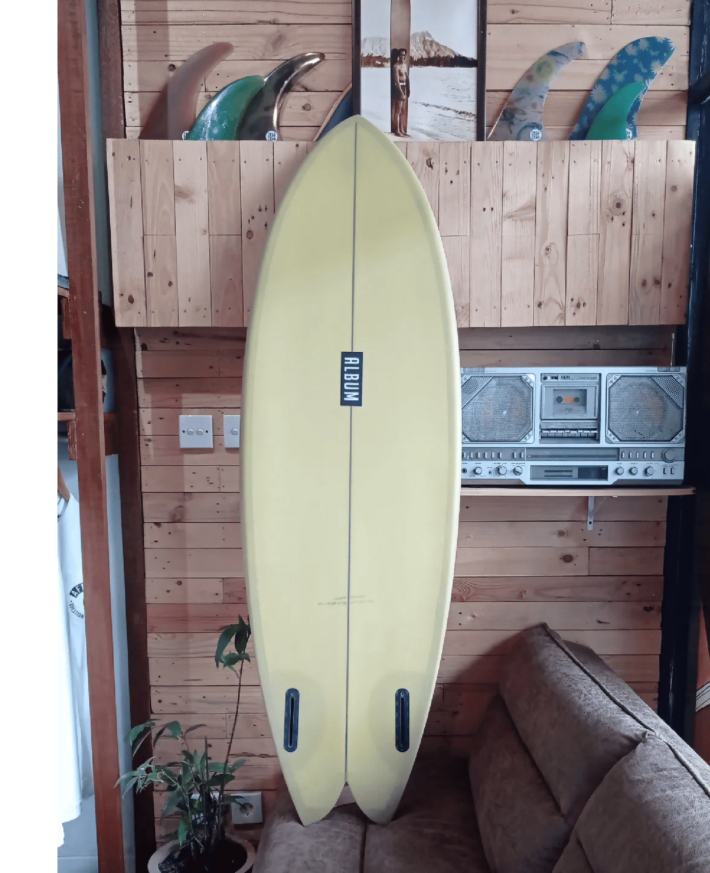 5'6 LIGHTBENDER PASTEL YELLOW