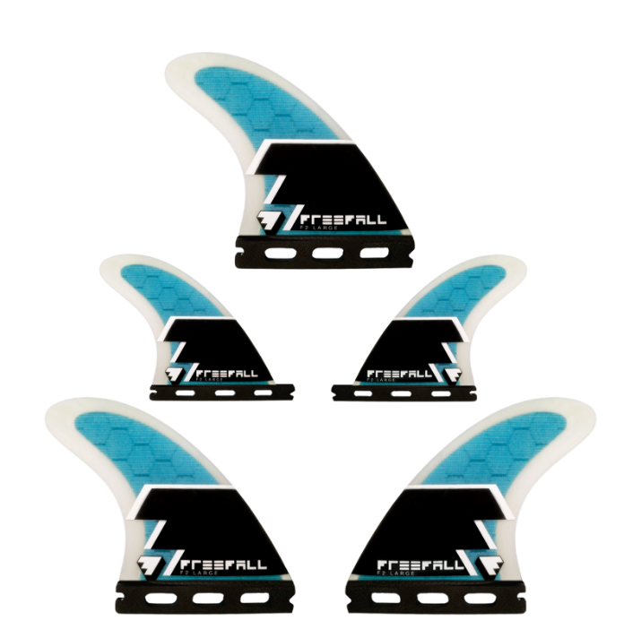 F2 QUAD LARGE 5 FINS