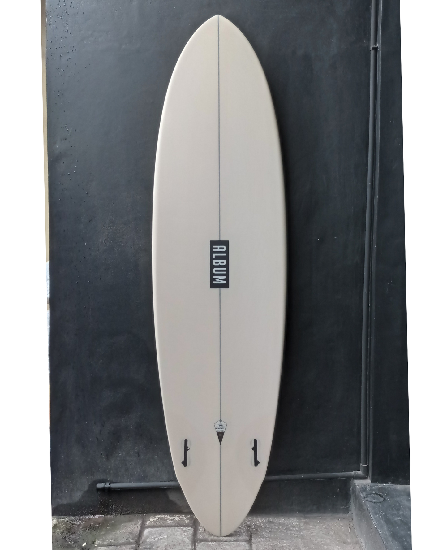 6'6 LUCENT YELLOW TAN ABSTRACT