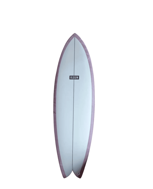 LIGHTBENDER 5'9 PINK RESIN ART ABSTRACT