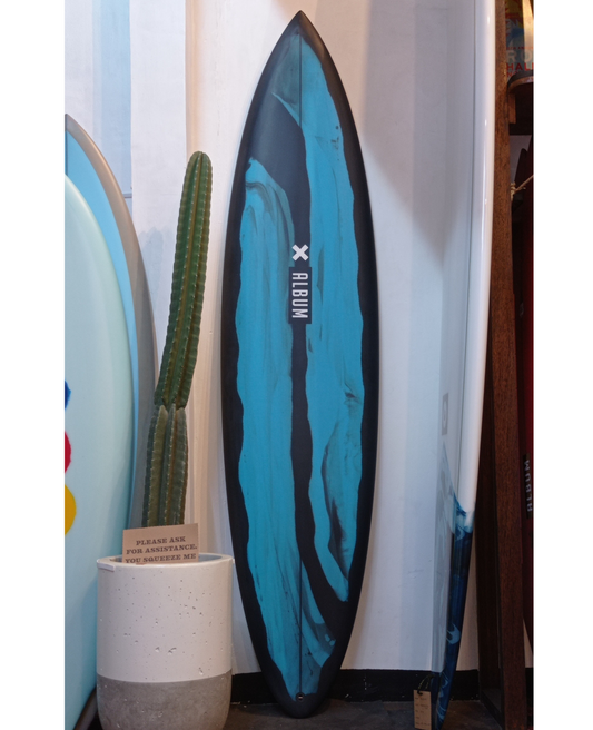 7'0 INSANITY PIN BLUE BLACK STRIPE