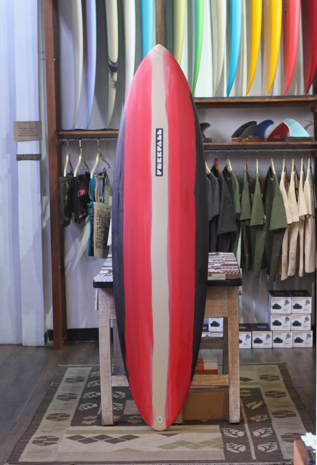 6'8 PADDLE POP BAD FISH ABSTRACT
