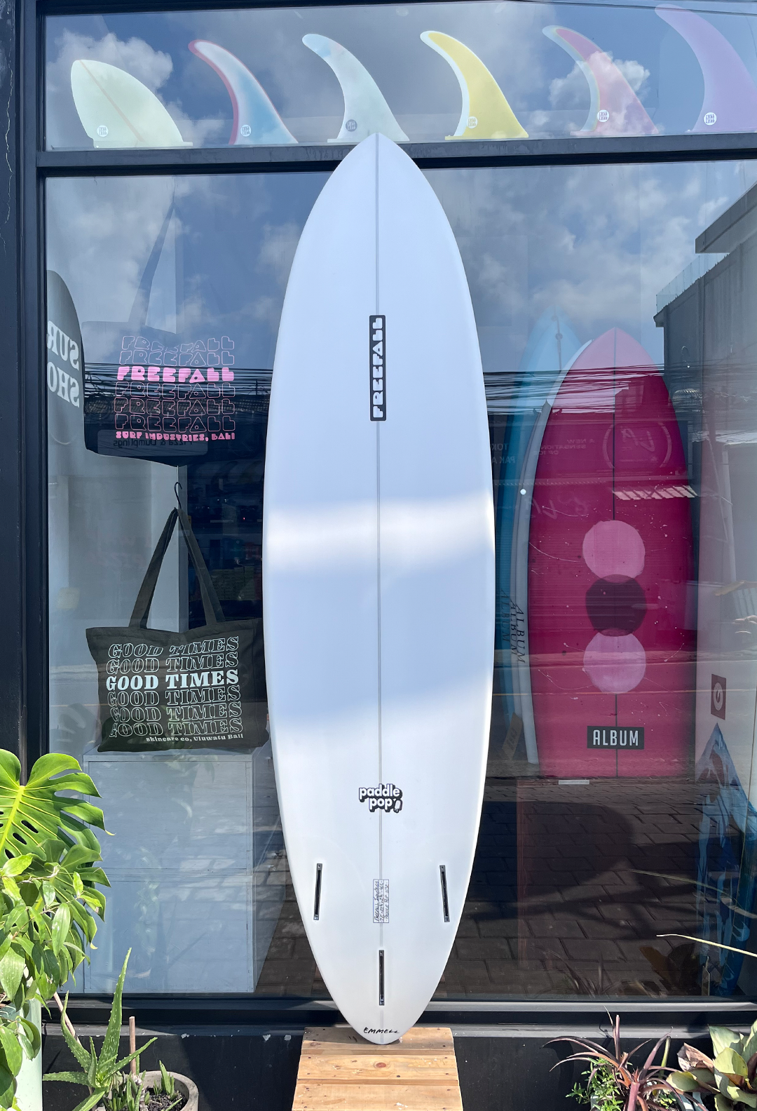 7'2 PADDLE POP BANANA CLEAR