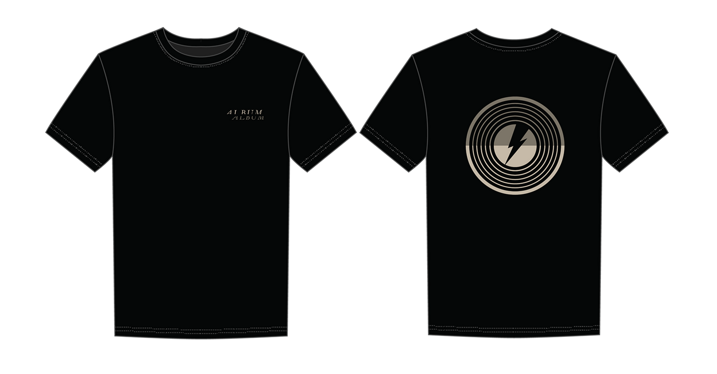 T-SHIRT ALBUM SCRIPT TEE