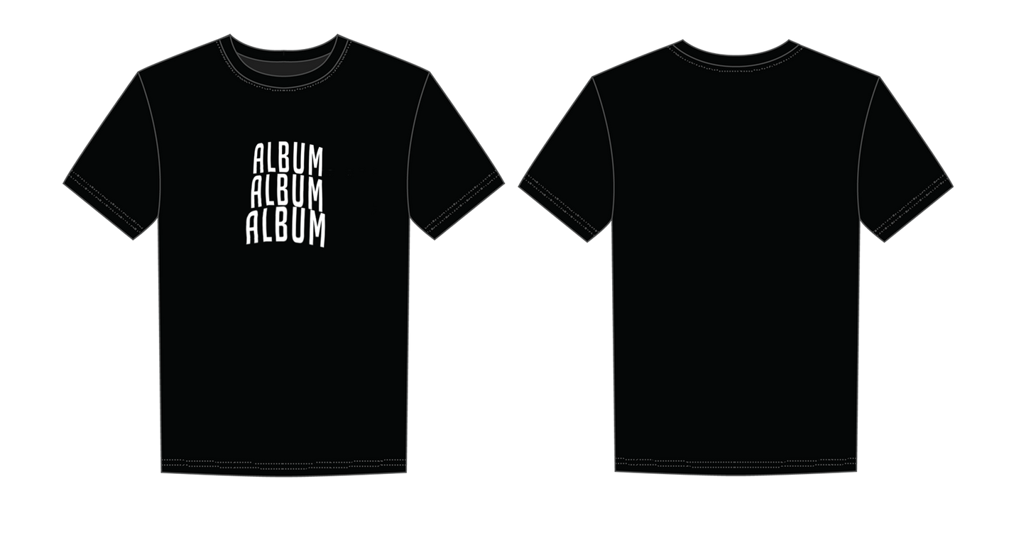 T-SHIRT ALBUM STACK TEE