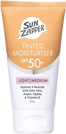 SUNZAPPER TINTED MOISTURISER SPF 50+
