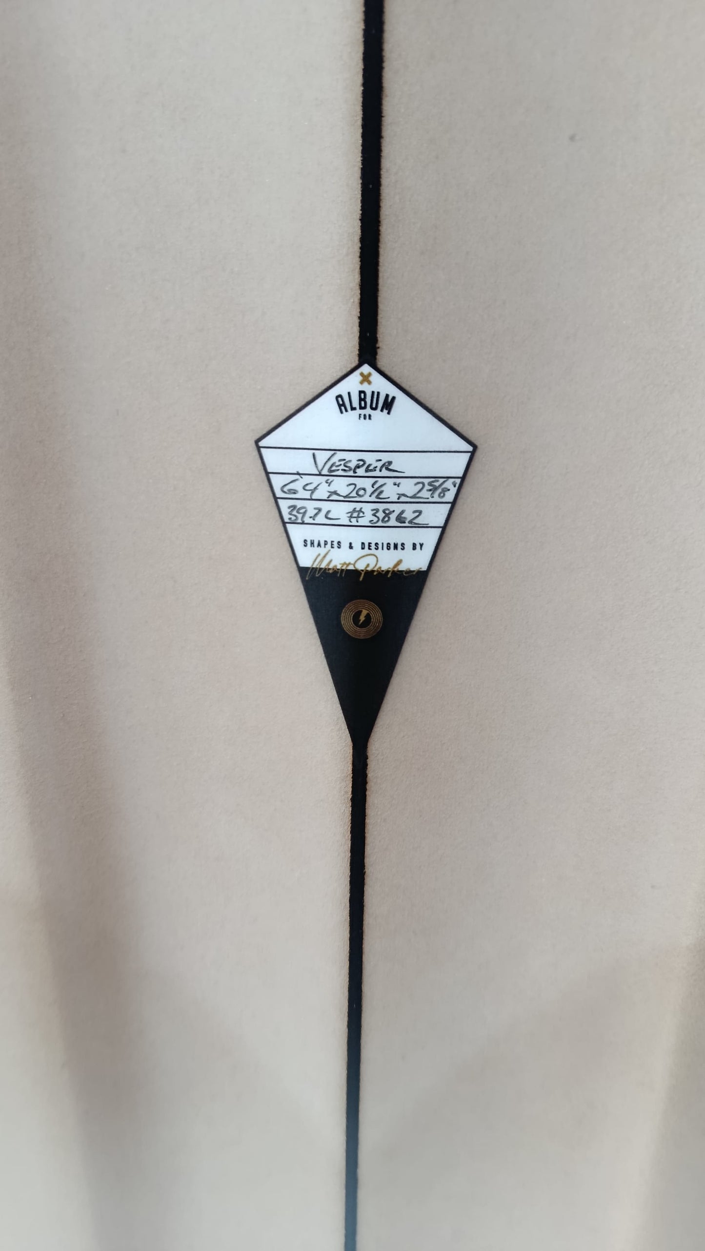 6'4 VESPER MOCHA ABSTRACT