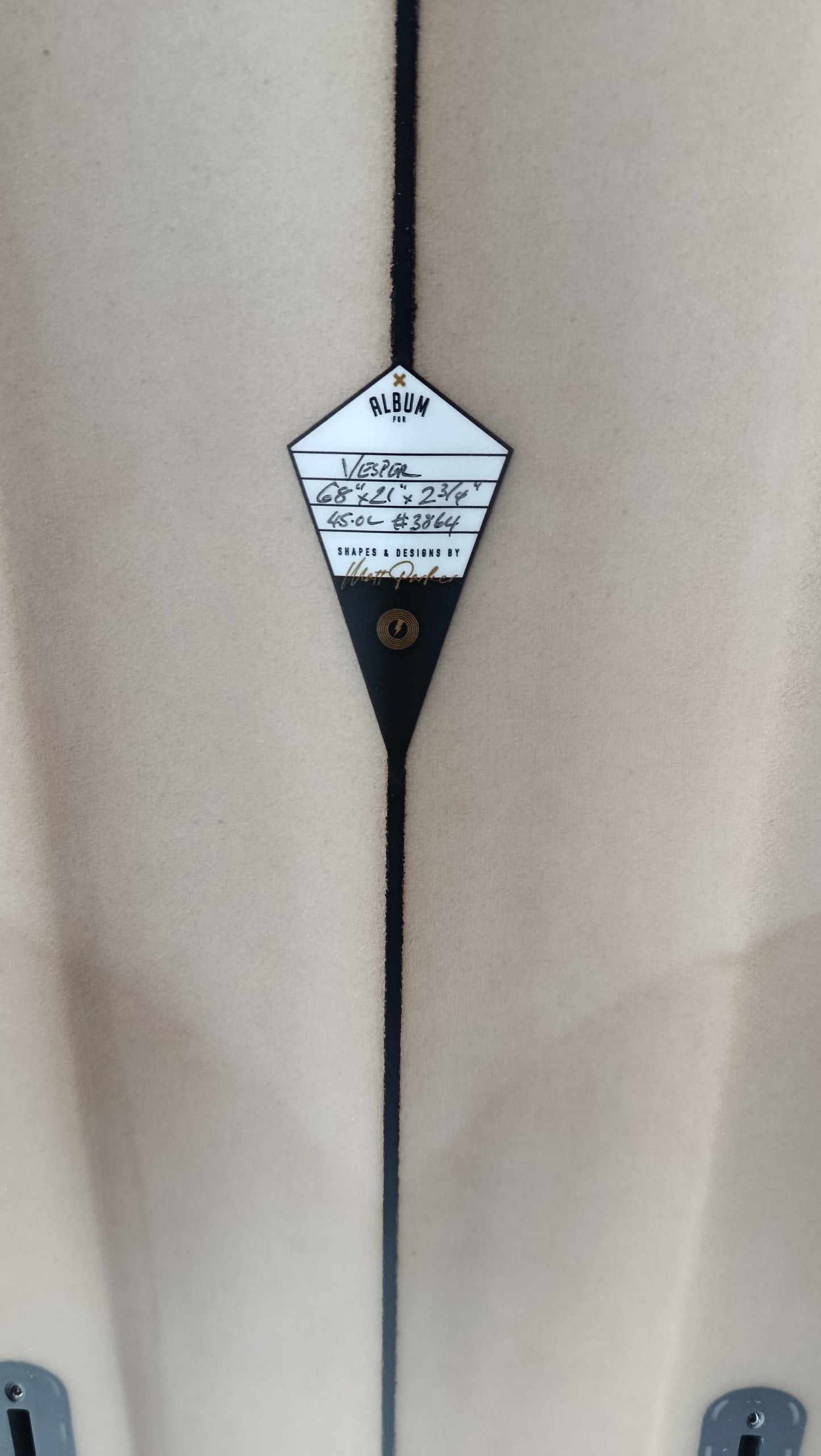 6'8 VESPER MOCHA ABSTRACT