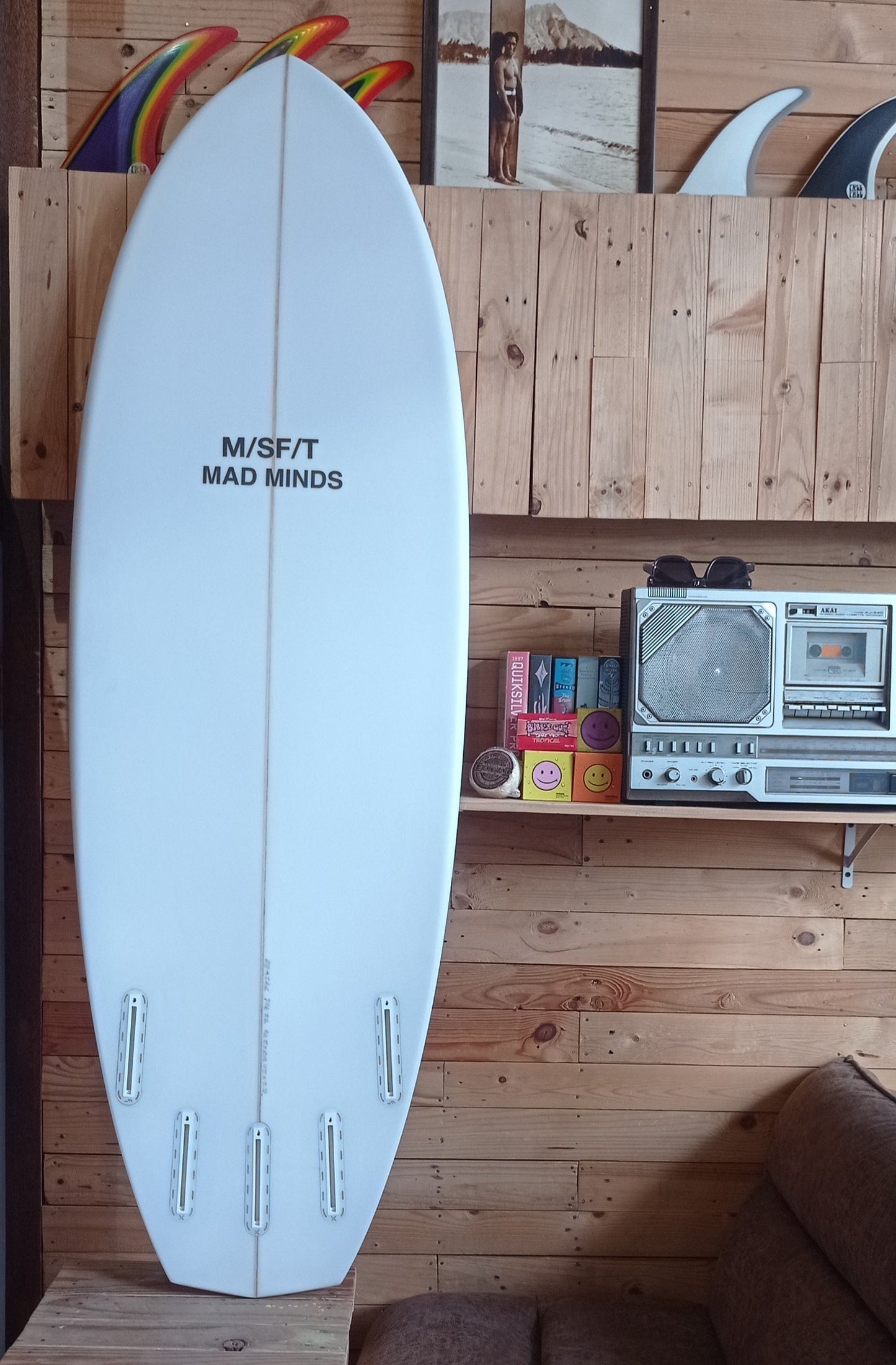 5'6 DOPE MACHINE WHITE CLEAR
